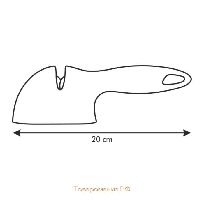 Точилка для заточки кухонных ножей Tescoma Presto, керамика, пластик