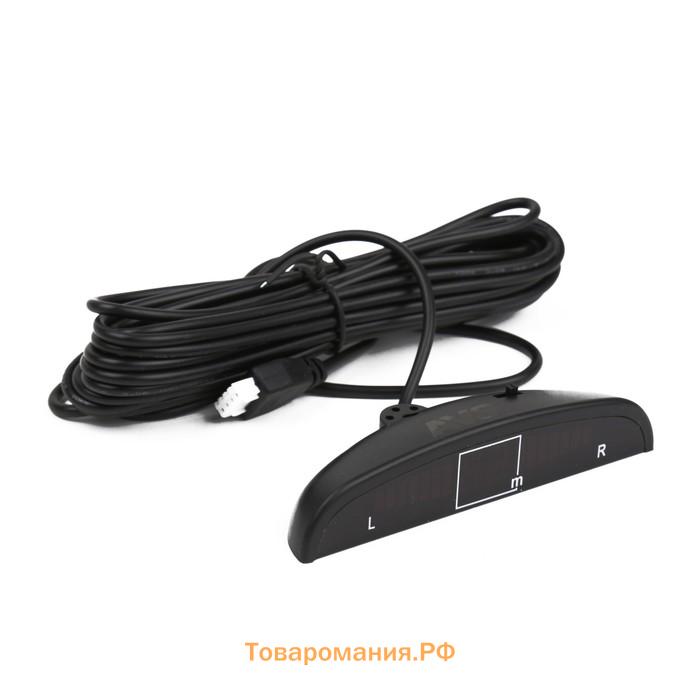 Парктроник AVS, PS-124U, 4 датчика+коннекторы, с цифровым табло