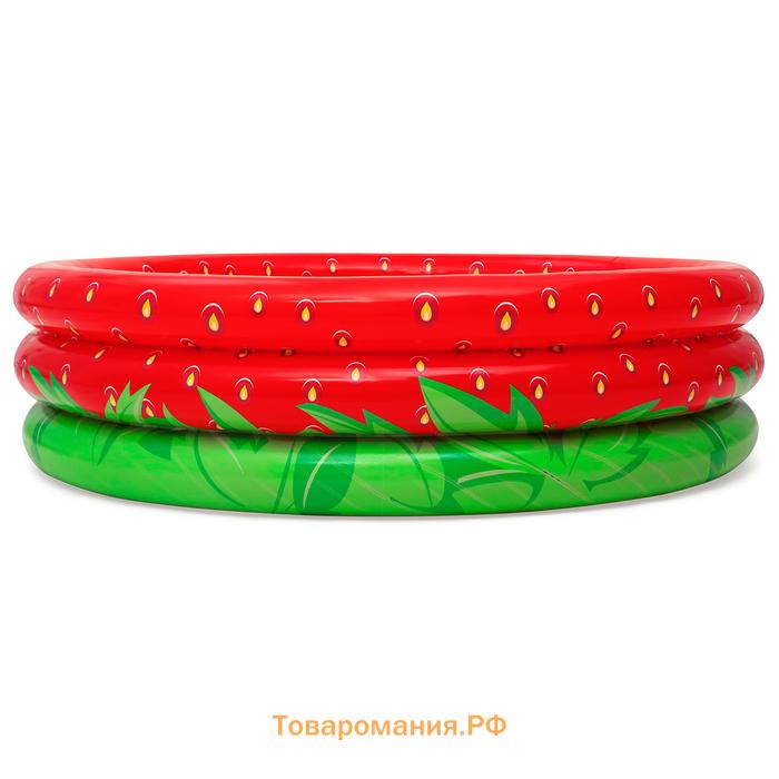 Бассейн надувной Sweet Strawberry, 168 x 168 х 38 см, 51145 Bestway