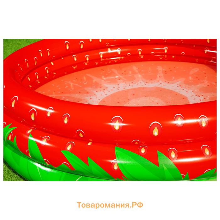 Бассейн надувной Sweet Strawberry, 168 x 168 х 38 см, 51145 Bestway