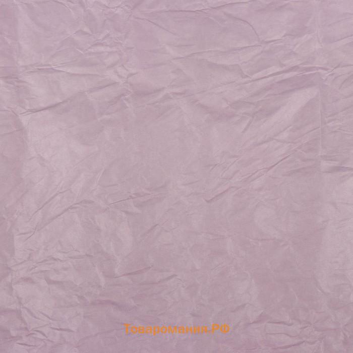 Бумага упаковочная перламутровая "Эколюкс", розовая, 0,7 x 5 м
