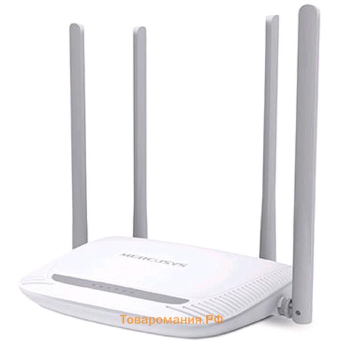 Wi-Fi роутер беспроводной Mercusys MW325R N300, 10/100 Мбит, белый