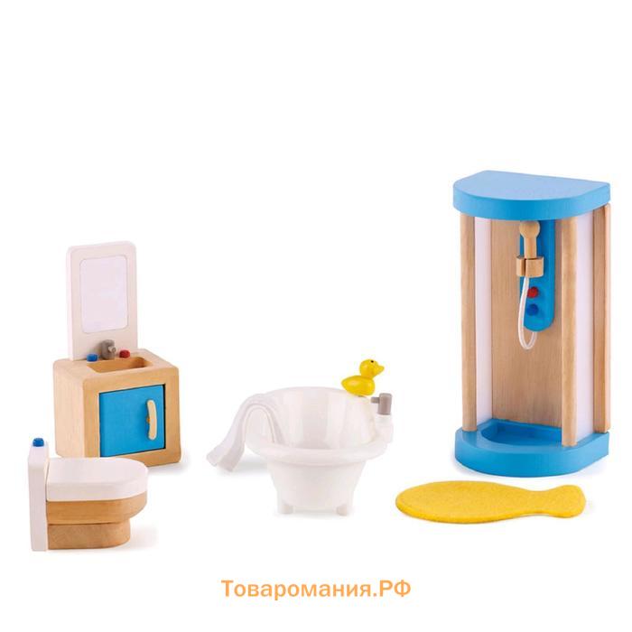 Мебель для кукольного домика «Ванная комната»