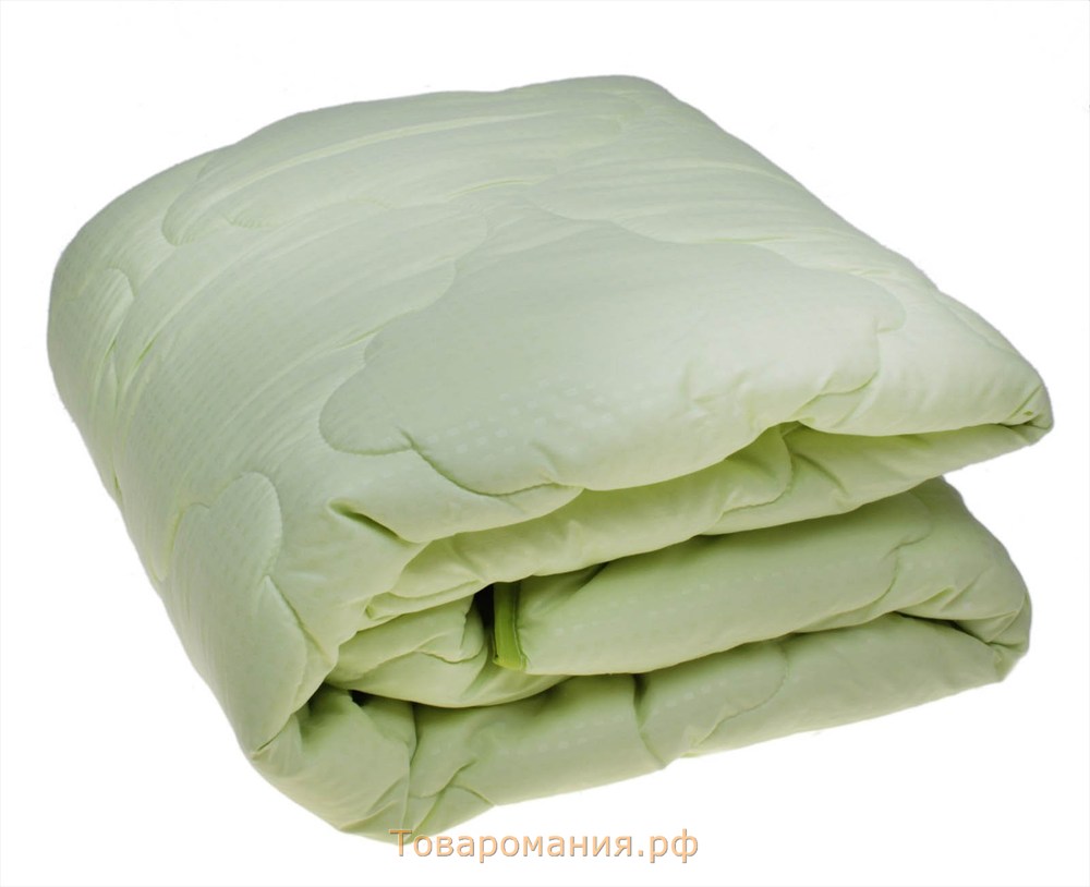 Одеяло Адамас всесезонное Лебяжий пух, 140х205 ± 5 см, цвет МИКС, чехол поплин, 300гр/м