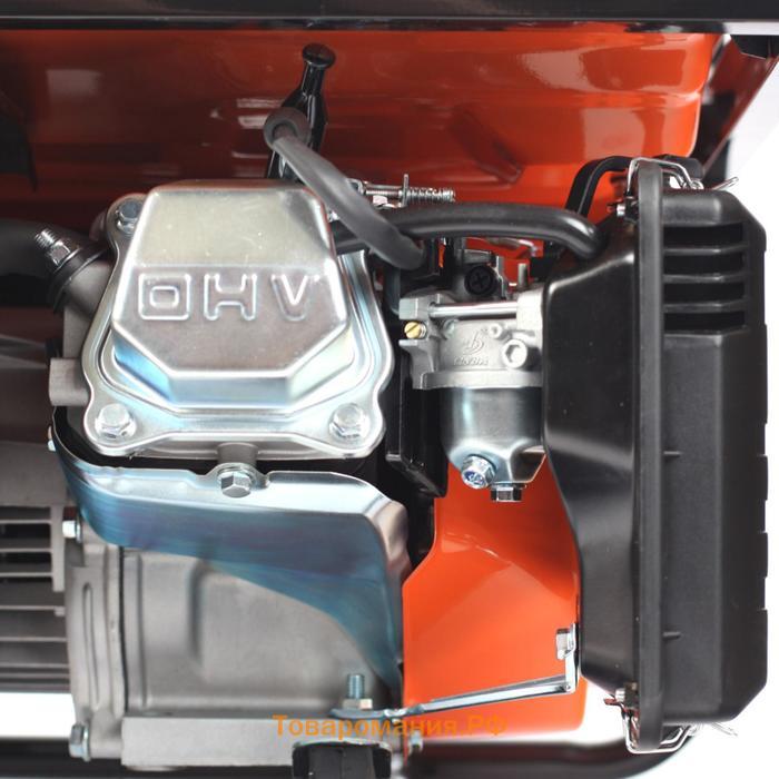 Генератор бензиновый PATRIOT MaxPowerSRGE3500, 4Т, 2.8 кВт, 2х220/12 В, ручной стартер