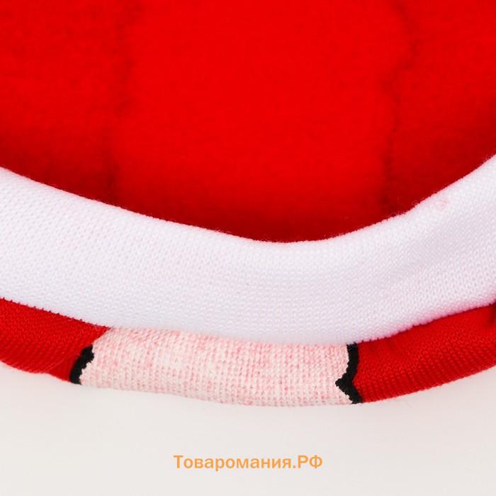 Новый год. Толстовка Santa, XL (ДС 40, ОГ 50 см)