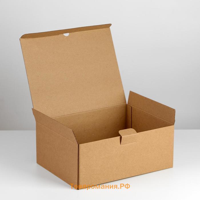 Коробка подарочная складная, упаковка, 30 х 23 х 12 см