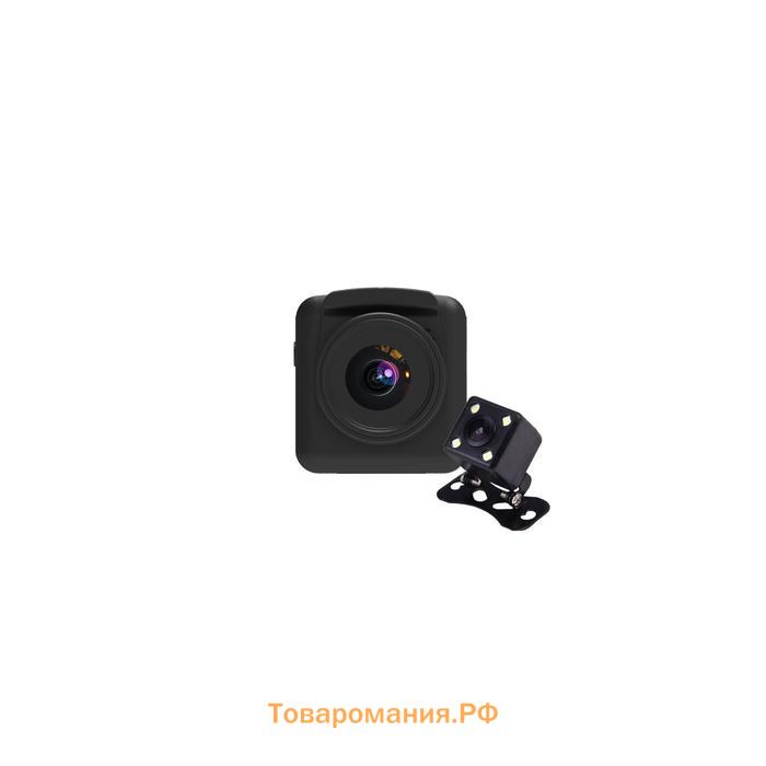 Видеорегистратор TrendVision X2 Dual, 2 камеры, Full HD, OLED, G-сенсор, WDR