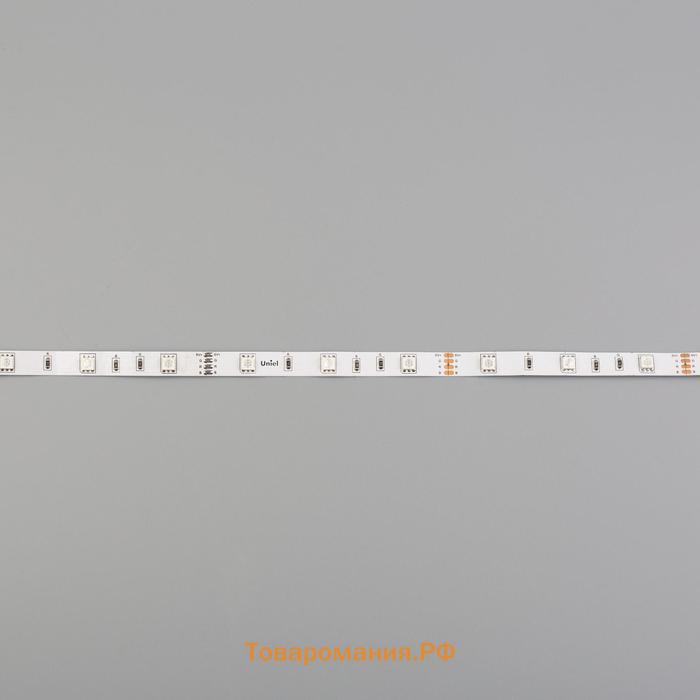 Cветодиодная лента Uniel с пультом ДУ, 3 м, IP20, SMD5050, 30 LED/м, 5 В, RGB