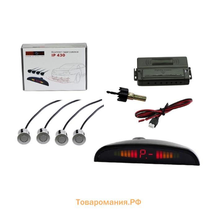 Система парковки Interpower IP-430 Silver (голос, 19 мм)