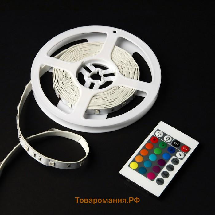 Комплект светодиодной ленты General 5 м, IP20, SMD5050, 30 LED/м, 12 В, RGB