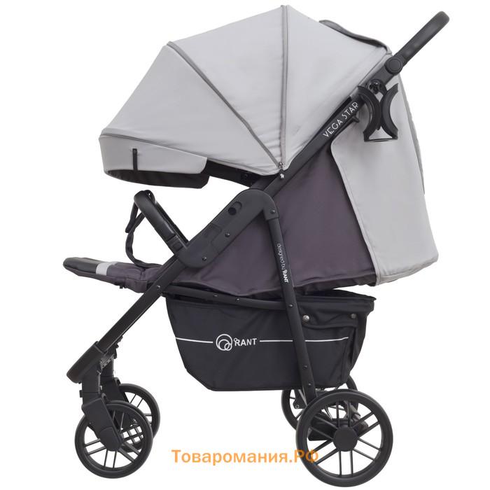 Коляска прогулочная Rant Vega Star RA057, цвет soft grey