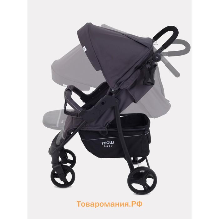 Коляска прогулочная Mowbaby Cross RA080, цвет carbon