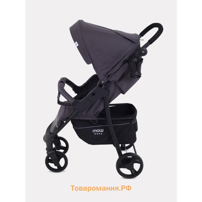 Коляска прогулочная Mowbaby Cross RA080, цвет carbon