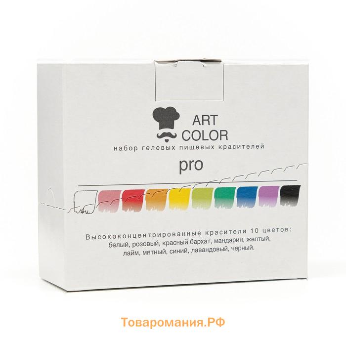 Набор красителей Art Color Pro 10 цветов (1 упаковка)