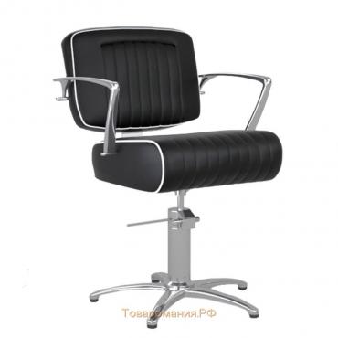 Парикмахерское кресло MANZANO (гидравлика), Fiato 72, цвет чёрный