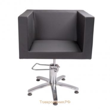 Кресло парикмахерское Домино, пятилучье, цвет чёрный 660×600 мм