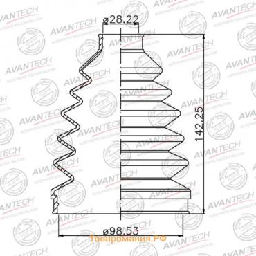 Пыльник привода Avantech BD0223